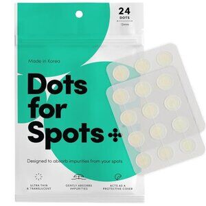 Dots for Spots Pimple Patches - Fast Acting Translucent Hydrocolloid Zit